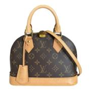 Louis Vuitton Vintage Pre-owned Tyg louis-vuitton-vskor Brown, Dam