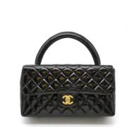 Chanel Vintage Pre-owned Laeder chanel-vskor Black, Dam