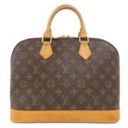 Louis Vuitton Vintage Pre-owned Canvas handvskor Brown, Dam