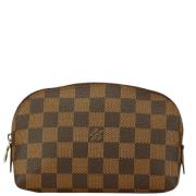 Louis Vuitton Vintage Pre-owned Canvas handvskor Brown, Dam