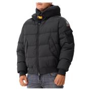 Parajumpers Svart huva dunbomberjacka Black, Herr