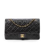 Chanel Vintage Pre-owned Laeder axelremsvskor Black, Dam