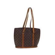 Louis Vuitton Vintage Pre-owned Canvas axelremsvskor Brown, Dam