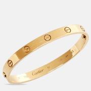 Cartier Vintage Pre-owned Tyg armband Yellow, Dam