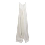 Max Mara Vit Eschilo Klänning White, Dam