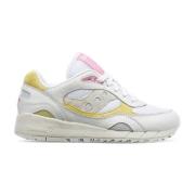 Saucony Shadow 6000 Sneakers - Mocka White, Dam