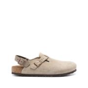 Birkenstock Mjuk Mocka Läder Träsko Beige, Herr