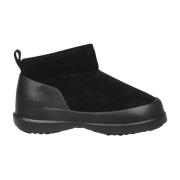 Moon Boot Mocka Låg Ankel Boot Fw24 Stil Black, Dam