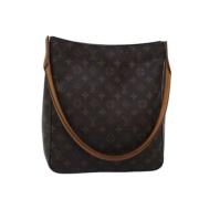 Louis Vuitton Vintage Pre-owned Canvas louis-vuitton-vskor Brown, Dam