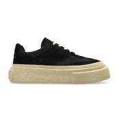 MM6 Maison Margiela Plattformsneakers med snörning Black, Herr