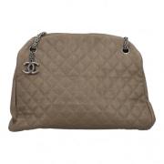 Chanel Vintage Pre-owned Laeder chanel-vskor Beige, Dam