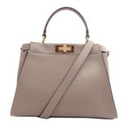 Fendi Vintage Pre-owned Laeder fendi-vskor Gray, Dam