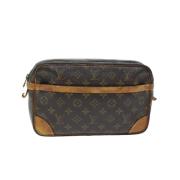 Louis Vuitton Vintage Pre-owned Canvas louis-vuitton-vskor Brown, Dam