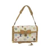 Louis Vuitton Vintage Pre-owned Canvas louis-vuitton-vskor White, Dam