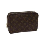 Louis Vuitton Vintage Pre-owned Canvas louis-vuitton-vskor Brown, Dam