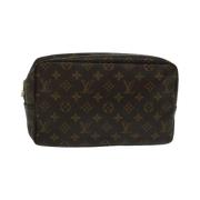 Louis Vuitton Vintage Pre-owned Canvas louis-vuitton-vskor Brown, Dam