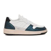 D.a.t.e. Laminerade Sneakers med Snören Blue, Dam