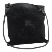 Burberry Vintage Pre-owned Mocka axelremsvskor Black, Dam