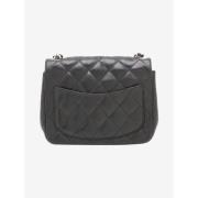 Chanel Vintage Pre-owned Laeder axelremsvskor Black, Dam