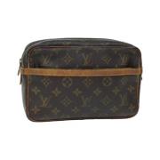 Louis Vuitton Vintage Pre-owned Canvas louis-vuitton-vskor Brown, Dam