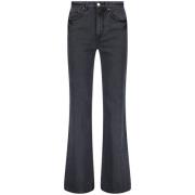 Raizzed Svart Tvättad Straight Fit Jeans Black, Dam