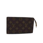 Louis Vuitton Vintage Pre-owned Canvas louis-vuitton-vskor Brown, Dam