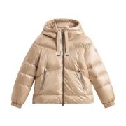 Woolrich Oxford Tan Jacka för Män Beige, Dam