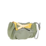 Prada Vintage Pre-owned Tyg prada-vskor Green, Dam