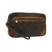 Louis Vuitton Vintage Pre-owned Canvas louis-vuitton-vskor Brown, Dam