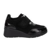 Cinzia Soft Sneakers i konstläder Snygg design Black, Dam