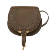 Chloé Grön Mini Marcie Saddlebag Green, Dam