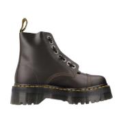 Dr. Martens Stiliga Snörstövlar Sinclair Modell Brown, Dam