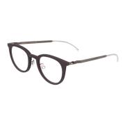 Mykita Modernt rund metallramglasögon Gray, Unisex