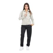 PUMA Klassisk Tricot Tracksuit Svart och Beige Kvinnor Gray, Dam