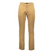 Lyle & Scott Beige Herrbyxor med Applikation Logo Beige, Herr