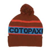 Cotopaxi Retro Pom Pom Beanie Hat Red, Unisex