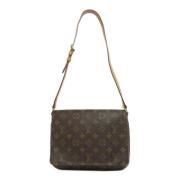 Louis Vuitton Vintage Pre-owned Canvas louis-vuitton-vskor Brown, Dam