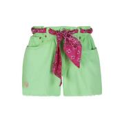 MC2 Saint Barth Gröna bomullsshorts tillverkade i Italien Green, Dam