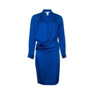 Diane Von Furstenberg Bomull klnningar Blue, Dam