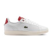 Lacoste Herr Sneakers Carnaby Pro Vit/Röd White, Herr