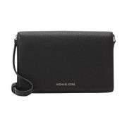 Michael Kors Svart Flap Crossbody Väska Black, Dam