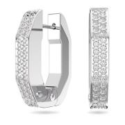 Swarovski Dam Hoop Örhängen Dextera Åttkantig Form Vit Dextera 5618307...