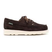 Sebago Brun Mocka Snörskor Brown, Herr