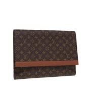 Louis Vuitton Vintage Pre-owned Canvas louis-vuitton-vskor Brown, Dam