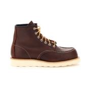 Red Wing Shoes Klassiska Moc Toe Briar Oil Slick Stövlar Brown, Herr