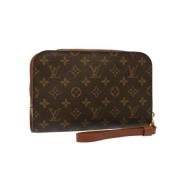 Louis Vuitton Vintage Pre-owned Canvas louis-vuitton-vskor Brown, Dam