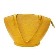 Louis Vuitton Vintage Pre-owned Laeder louis-vuitton-vskor Yellow, Dam