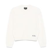 A.p.c. Esther Aad Pullover Beige, Dam