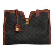 Celine Vintage Pre-owned Canvas celine-vskor Black, Dam