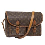 Louis Vuitton Vintage Pre-owned Canvas louis-vuitton-vskor Brown, Dam